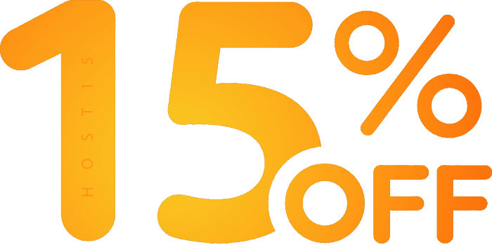 ۱۵ درصد تخفیف خرید هاست